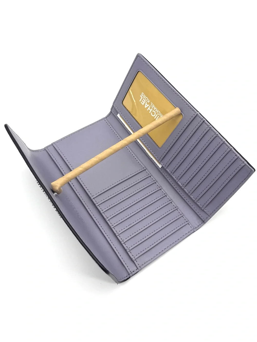 Michael Kors Large Jet Set Travel Trifold Wallet - Lilac
